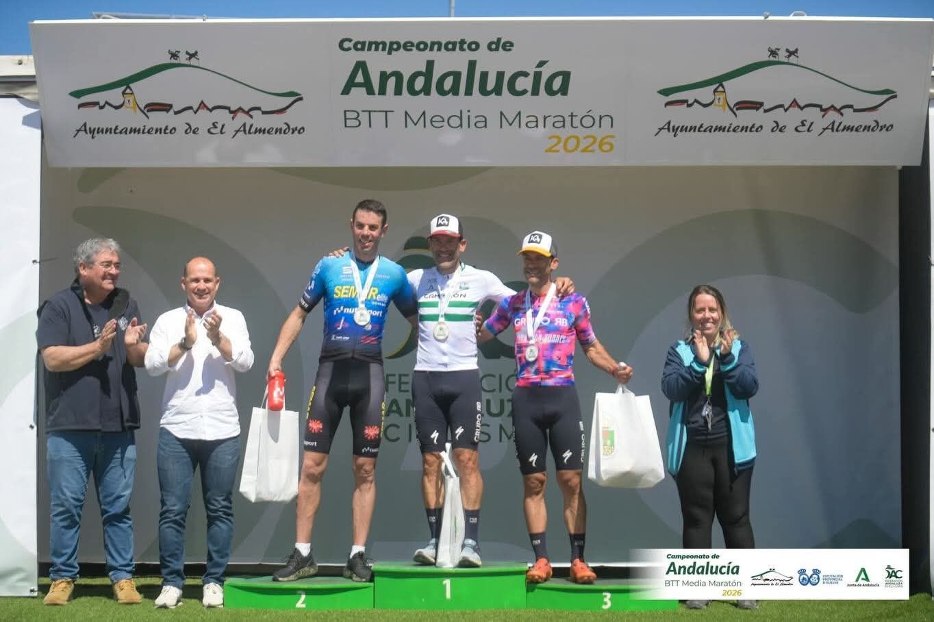 Federico Fajardo, subcampeón de Andalucía de BTT Media Maratón en Huelva