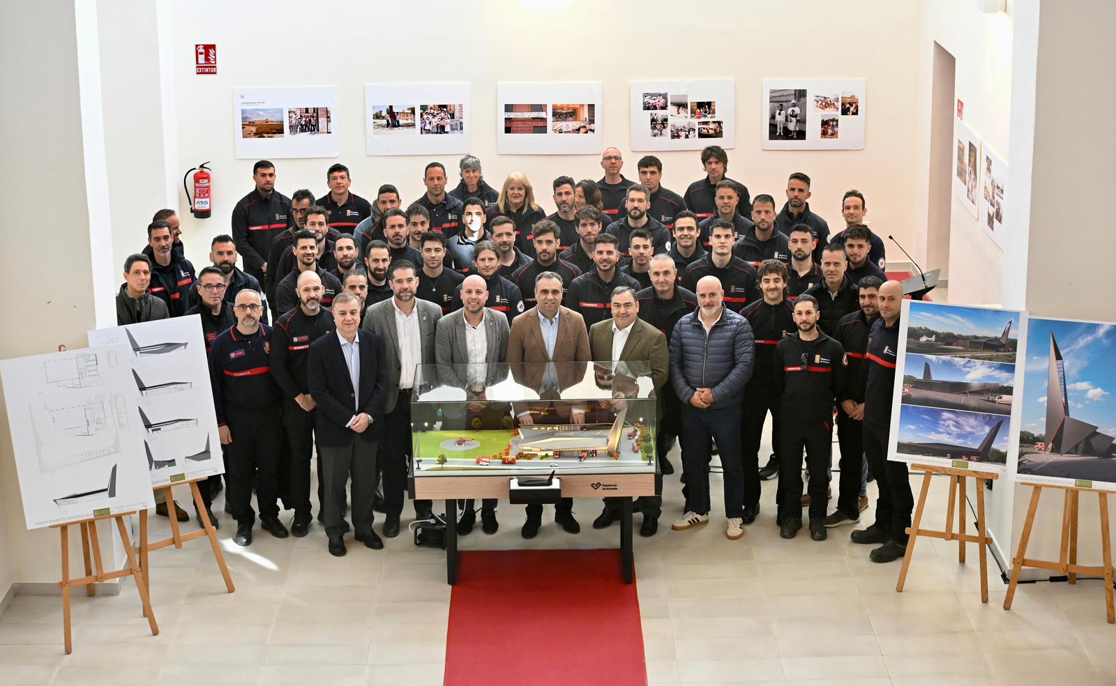 Diputación impulsa el futuro Parque Metropolitano de Bomberos que dará cobertura al Valle de Lecrín