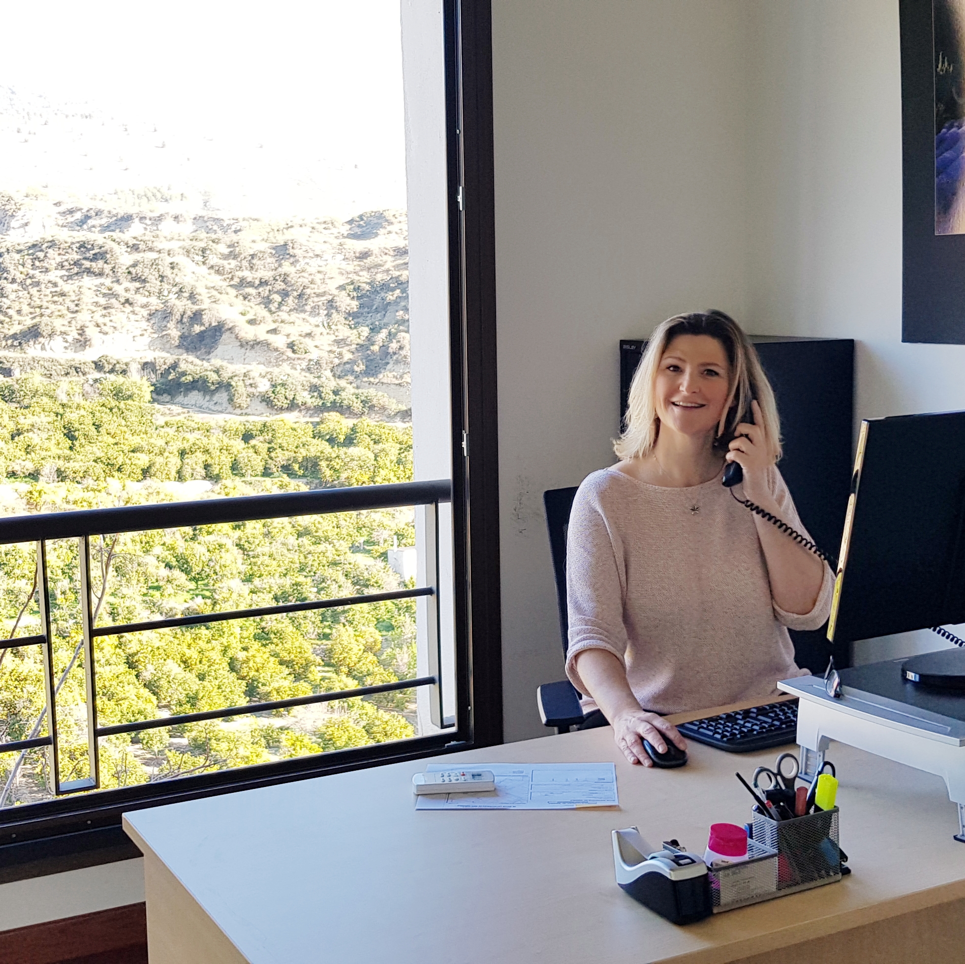 Danielle Gouwens, una vida dedicada a hacer del Valle de Lecrín el hogar de muchos