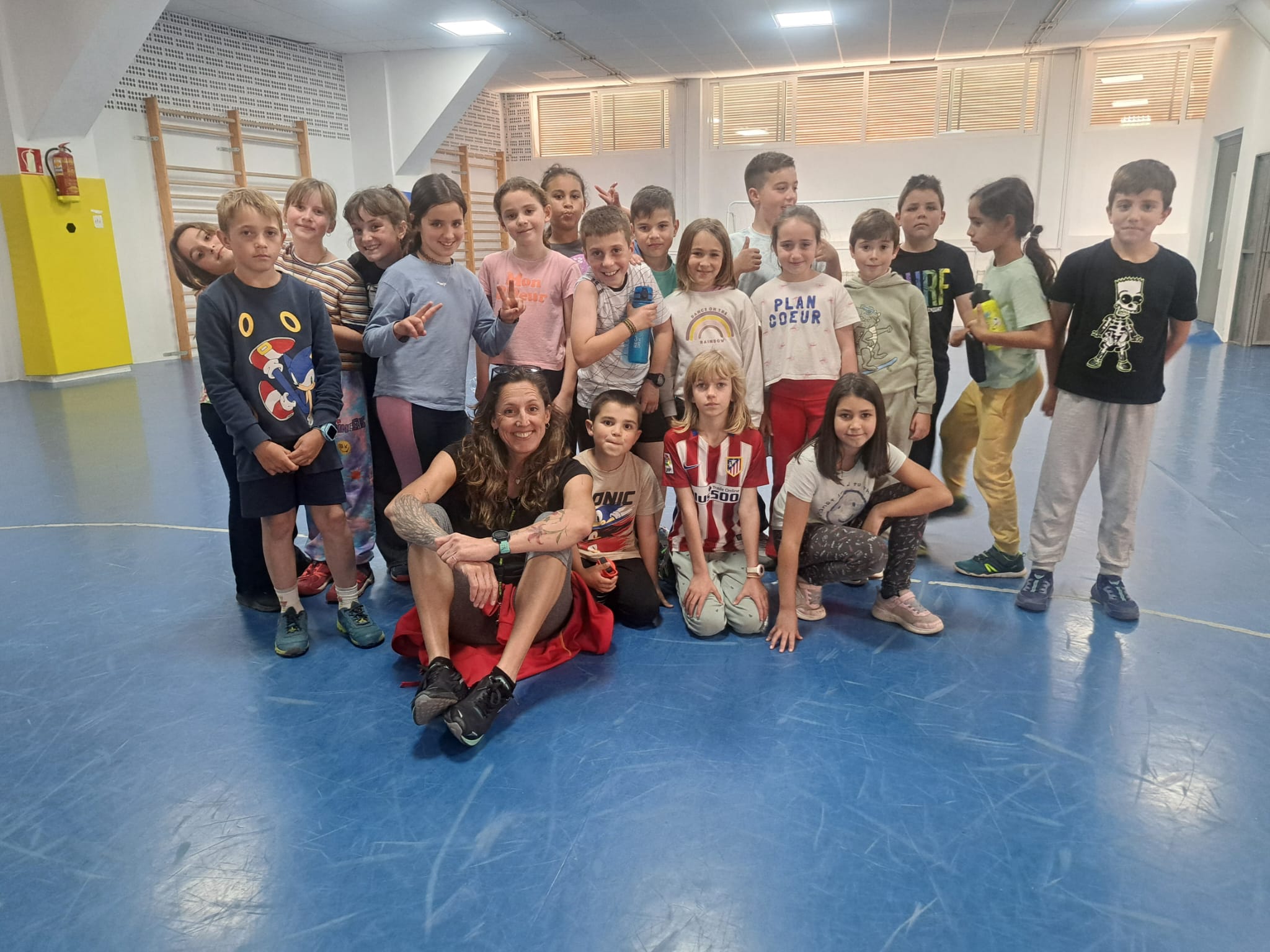 El alumnado del CEIP El Zahor de Nigüelas...