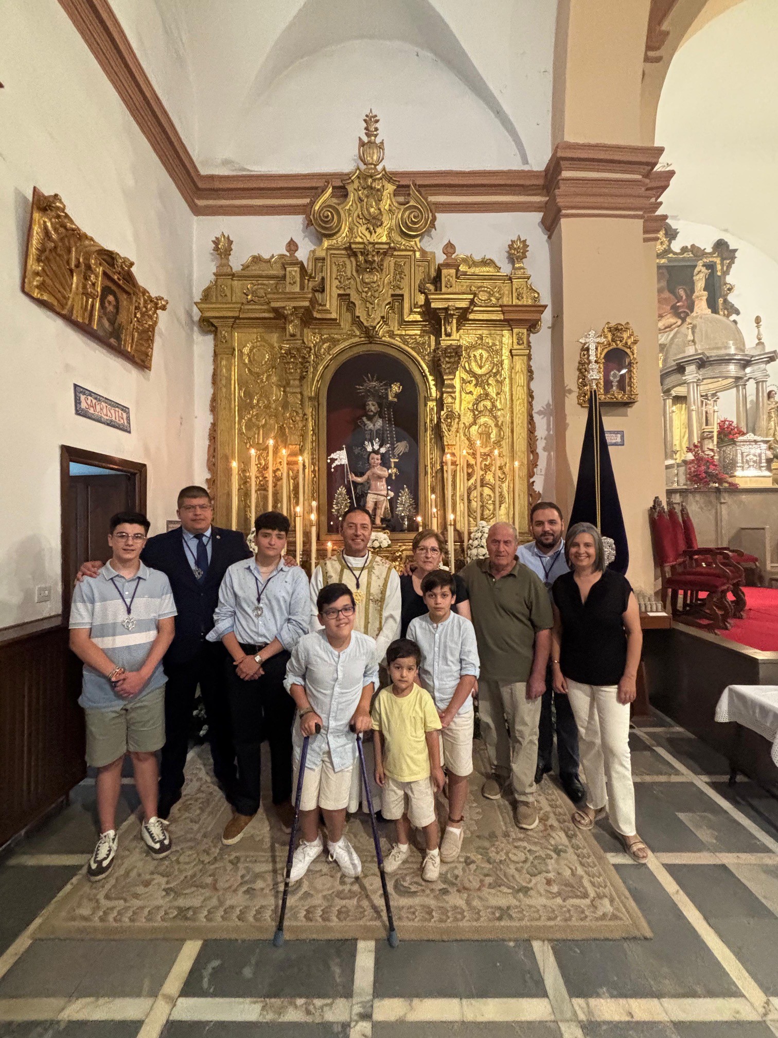 Bendecida la imagen del Dulce Nombre de Jesús en la parroquia de Dúrcal