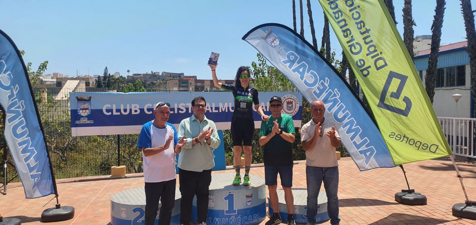 La ciclista lecrinense Esther Garví se impone en...