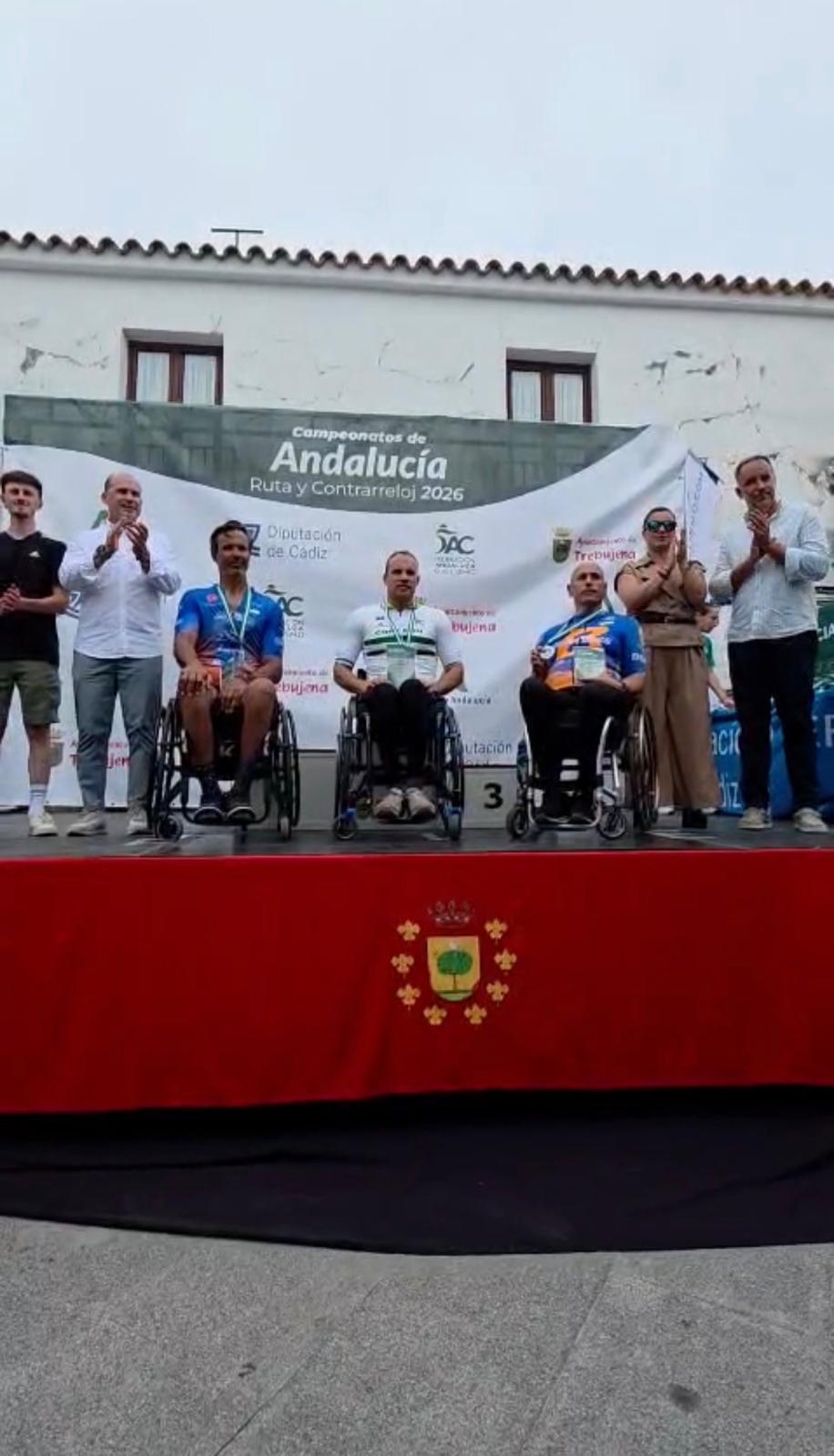 Héctor Esturillo consigue dos oros en los Campeonatos de Andalucía en Trebujena