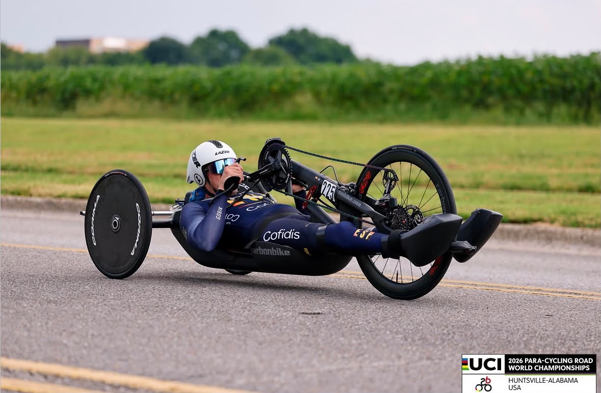 Héctor Esturillo valora positivamente su debut en el Mundial de Paraciclismo de Huntsville